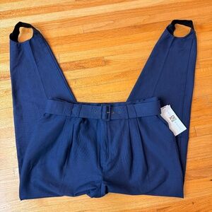 Vintage Navy Stirrup Pants w/ Belt – NWT